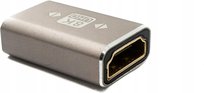 Adapter Hdmi 2.1 Żeński-Żeński 8K 30Hz 4K 144Hz Szary System-S