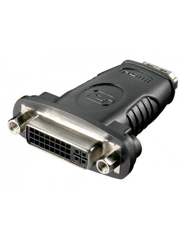 Фото - Інші електротовари Goobay Adapter HDMI™/DVI-I, niklowany - Połączenie typu Gniazdo HDMI™  (typ A)