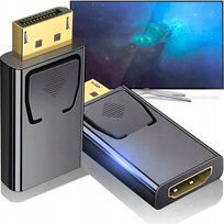 Adapter Hdmi Przejściówka Displayport Dp Display Port Konwerter Full Hd NTN