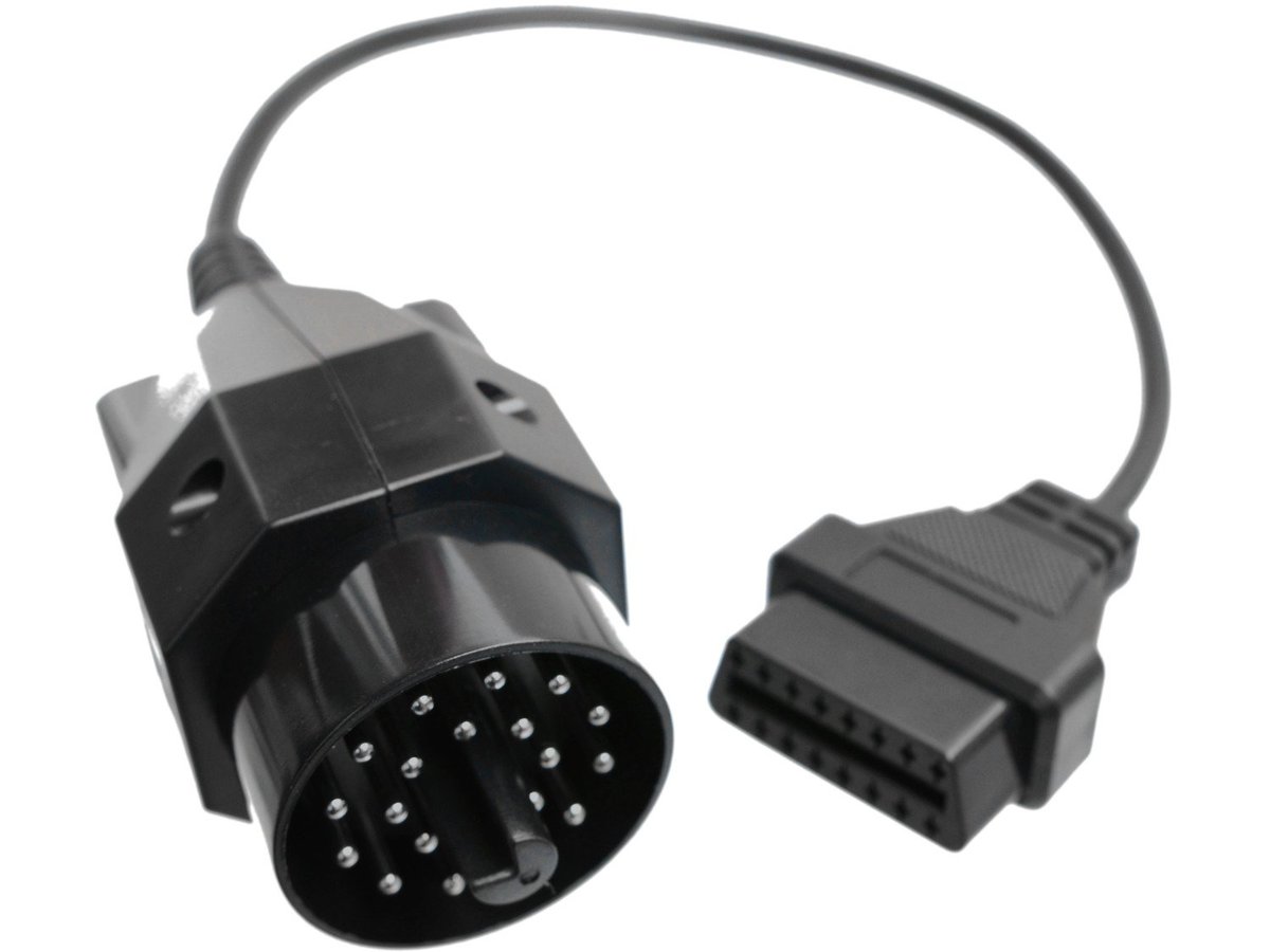 ADAPTER INTERFEJSU OBD1 - OBD2 20 PIN dla BMW INPA BMW CODING TOOL ...