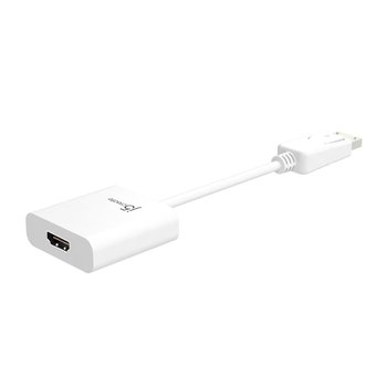 Adapter j5create DisplayPort to HDMI Adapter (DisplayPort m - HDMI f 9cm; kolor biały) JDA154-N - j5 Create