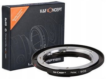 Adapter K&f Do Canon Eos Ef Ef-s Na Nikon F /  Kf06.088 - K&F Concept