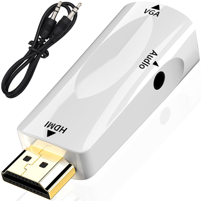 Zdjęcia - Kabel Adapter konwerter HDMI DO VGA Monitor  DSUB