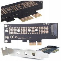 ADAPTER M.2 NVME KEY M DO PCIE X1 SSD PRZEJŚCIÓWKA DYSK KONWERTER KOMPUTER Inna marka