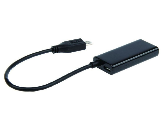 Adapter MHL - HDMI + microUSB + SMA GEMBIRD