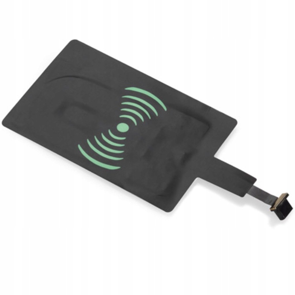Zdjęcia - Ładowarka Adapter micro USB do ładowania indukcyjnego 1000 mA