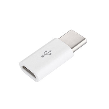 Adapter Micro USB [F] do USB-C biały - Inny producent
