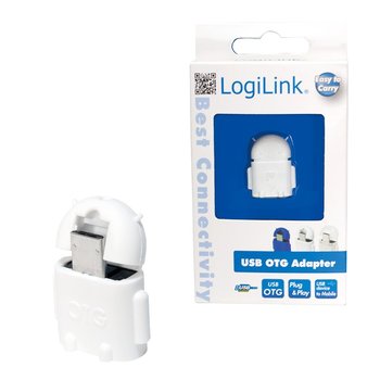 Adapter microUSB-B - USB-A/C OTG LOGILINK AA0063 - LogiLink