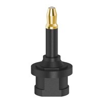 ADAPTER OPTYCZNY TOSLINK GNIAZDO - JACK 3,5MM WTYK