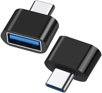 Adapter OTG USB-C do USB 2.0 Type-A [F] Czarny - OEM