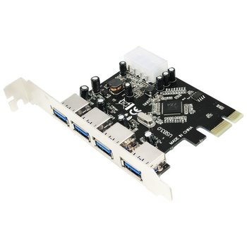Adapter PCI-E - 4 x USB 3.0 LOGILINK PC0057 - LogiLink