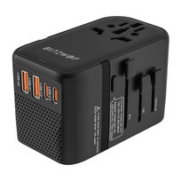 ADAPTER PODRÓŻNY BLITZWOLF BW-TA3 Z KONWERTEREM NAPIĘCIA I USB