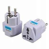 Adapter podróżny sieciowy przejściówka wtyk pl eu / gniazdo usa uk Nepower