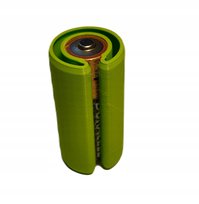 ADAPTER przejściówka BATERII akumulatora AA LR6 LR06 na do C LR14 R14 Druk-Fuks