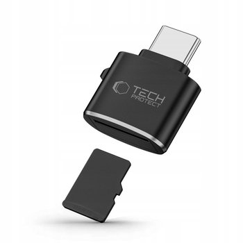 Adapter Przejściówka Czytnik Kart Micro SD/TF Tech-Protect USB Typ-C - TECHONIC