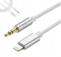 Adapter Przejściówka Kabel Lightning Mini Jack 3,5mm iPhone X 11 12 13 14