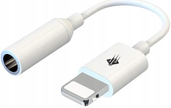 Adapter przejściówka kabel z Lightning do mini Jack 3,5mm AUX Audio 10cm - Inny producent