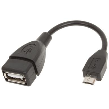Zdjęcia - Kabel Adapter przejściówka OTG microUSB-USB