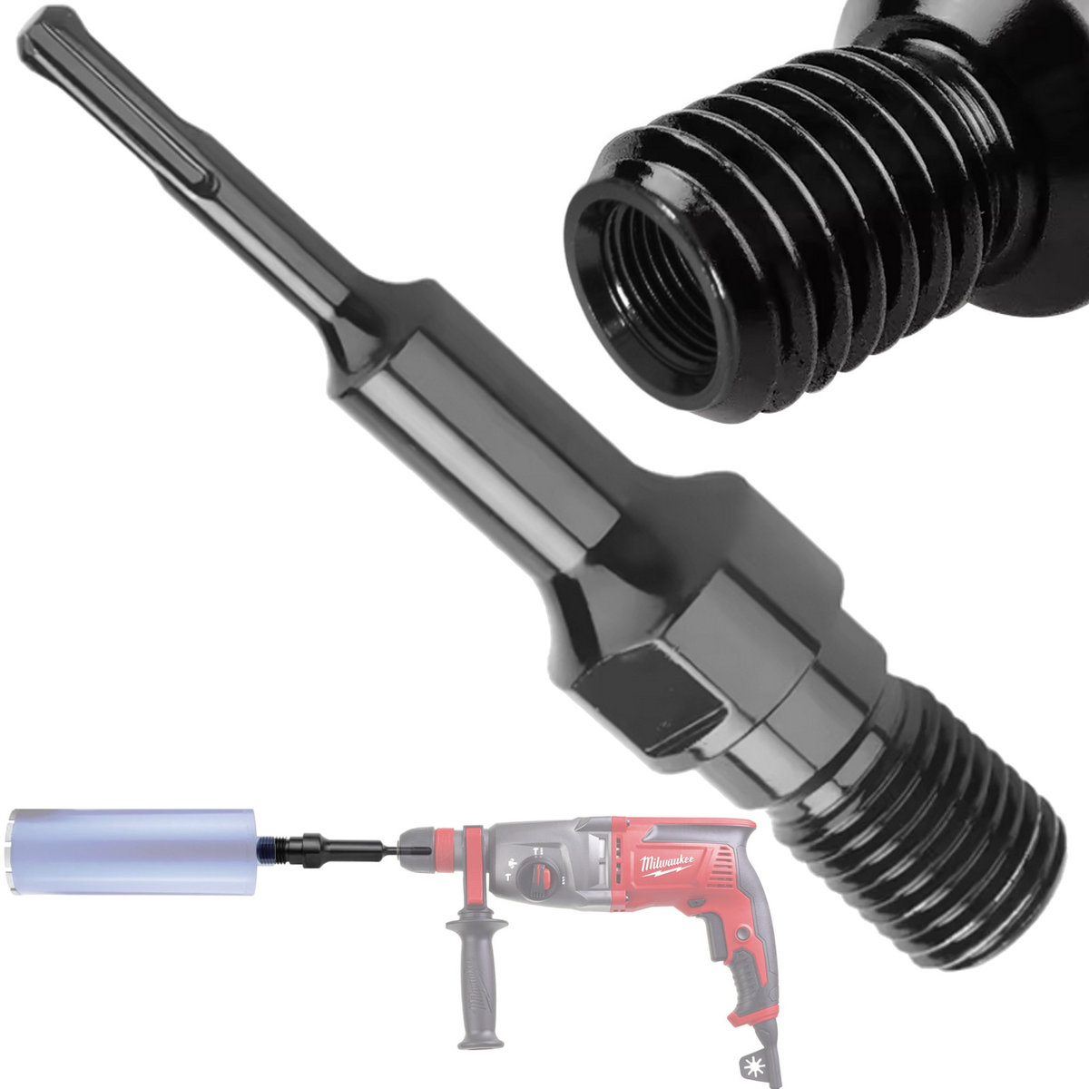 ADAPTER PRZEJ CI WKA SDS PLUS 1 1 4 DO WIERT O KORONOWE OTWORNICA adapter-przej-ci-wka-sds-plus-1-1-4-do-wiert-o-koronowe-otwornica
