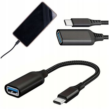 Adapter przejściówka USB C na USB 3.0 OTG kabel typ C do laptopa telefonu - Nice Stuff