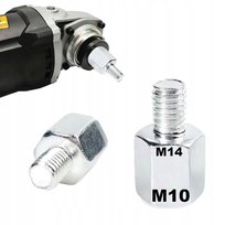 ADAPTER REDUKCJA PRZEDŁUŻKA ŚRUBA NAKRĘDKA SZLIFIERKI KĄTOWEJ M10 --> M14