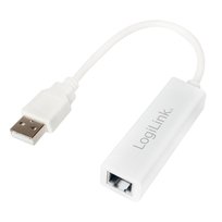 Adapter RJ45 - USB 2.0 LOGILINK Fast Ethernet