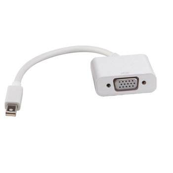 Adapter ROLINE Mini DisplayPort-VGA, v1.2, Mini DP męski na VGA żeński - Roline