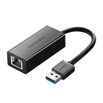 Adapter sieciowy Ugreen CR111 USB 3.0 do RJ45, Gigabit Ethernet (czarny) - uGreen
