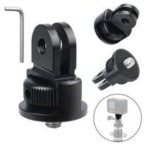Adapter Statywowy 1/4" do Kamer Sportowych typu GoPro Aluminium Czarny Megara