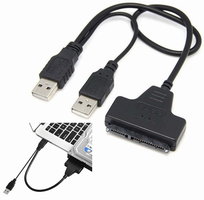 Adapter USB 2.0 do dysków 2,5" 3,5" SATA + zasilanie ARTHON