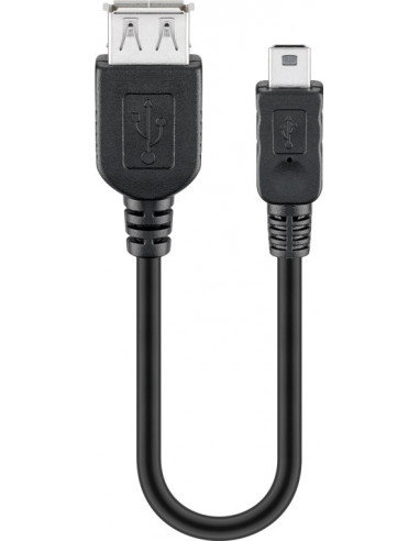 Фото - Інші електротовари Goobay Adapter USB 2.0 Hi-Speed 0,2 m 