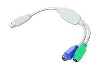 Adapter USB - 2 x PS/2 GEMBIRD Gembird