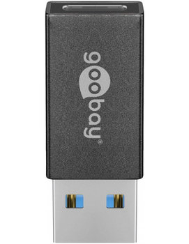 Adapter USB 3.0 SuperSpeed na USB-C™, czarny - Wersja kolorystyczna Czarny - GOOBAY