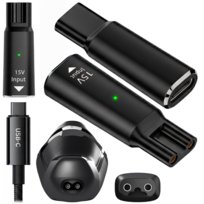 ADAPTER USB-C DO ŁADOWANIA MASZYNEK GOLAREK PHILIPS ONEBLADE 15V CZARNY