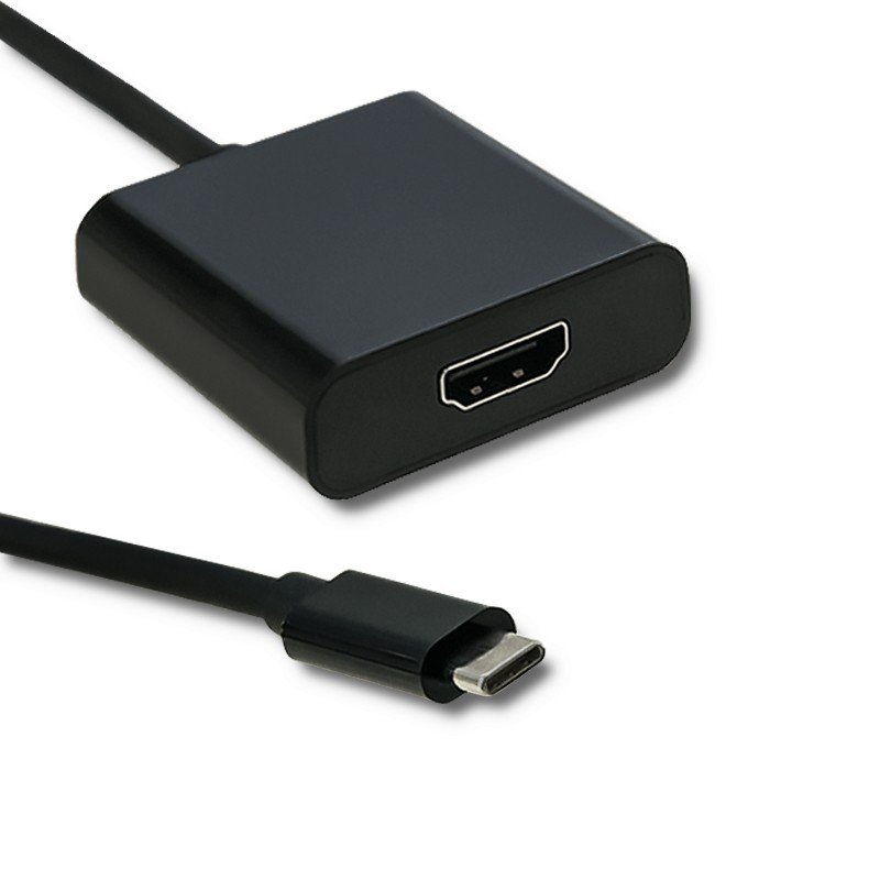 Фото - Кабель Qoltec Adapter USB-C/HDMI 4K , 23 cm 