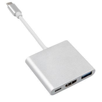 Adapter USB-C - HDMI/USB 3.0/USB-C MACLEAN MCTV-840 - Maclean