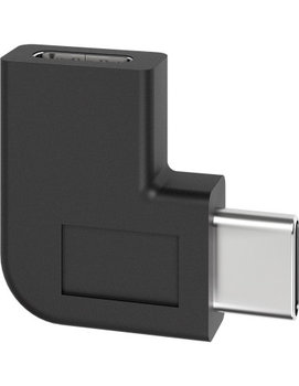 Adapter USB-C™ na USB-C™ 90°, czarny - GOOBAY