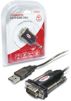 Adapter USB - RS232 UNITEK Y-105, 1.4 m