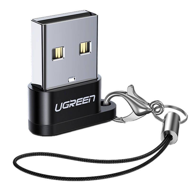 Adapter USB UGREEN USB-C do USB-A 2.0 (czarny) - uGreen | Sklep EMPIK.COM