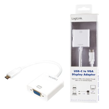 Adapter VGA - USB-C LOGILINK - LogiLink