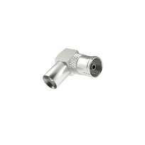 ADAPTER WTYK ANTENOWY - GNIAZDO ANTENOWE, KĄTOWE Hama