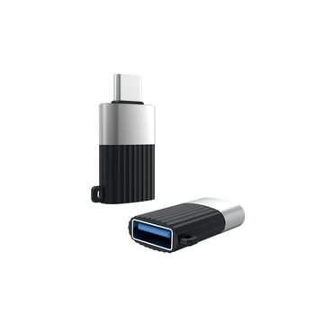 Adapter XO NB149-F USB do USB-C, czarny - XO