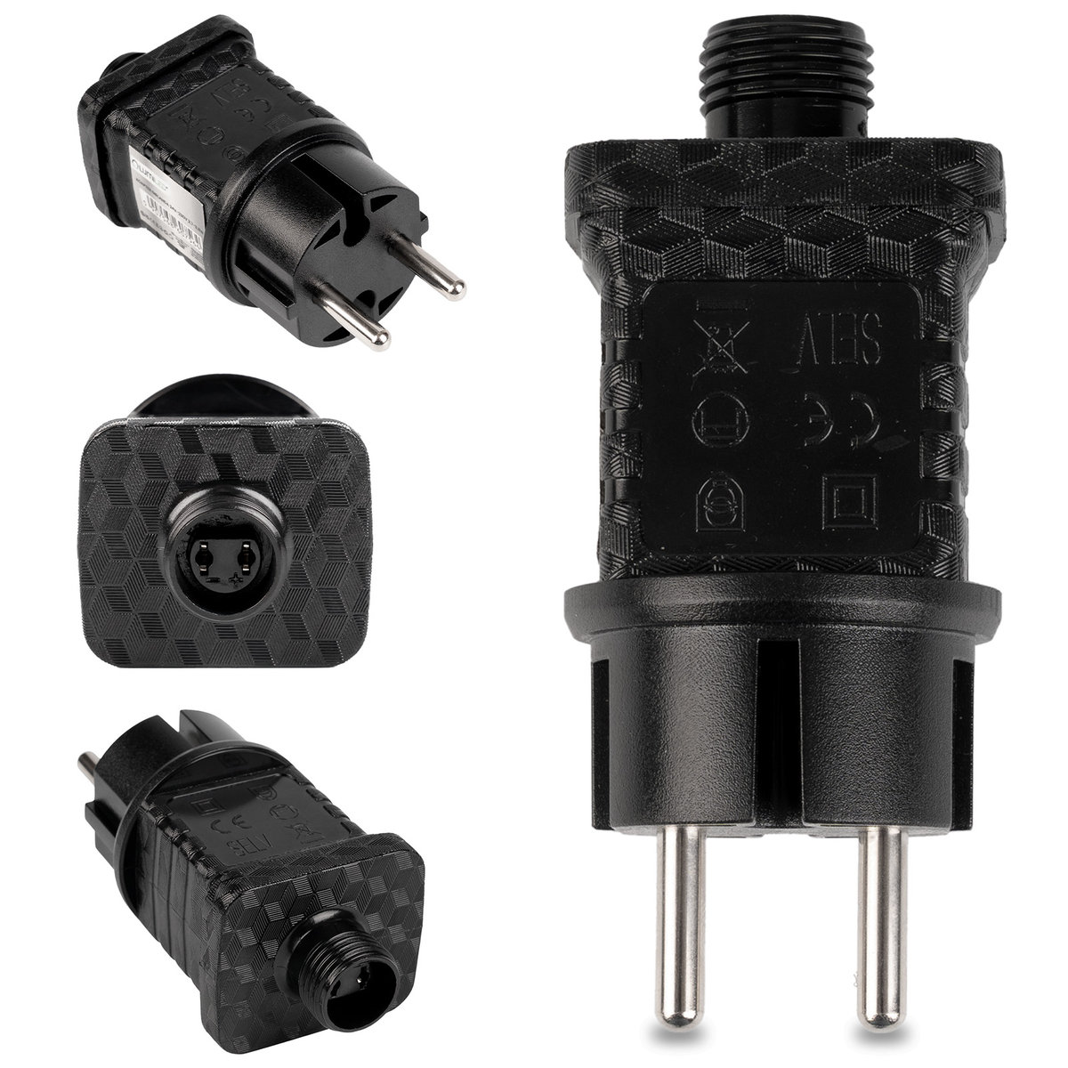 Adapter Zasilający 2,7 - 3,6W do Girland Solarnych Ładowarka 24V-230V + Przejściówka LUMILED