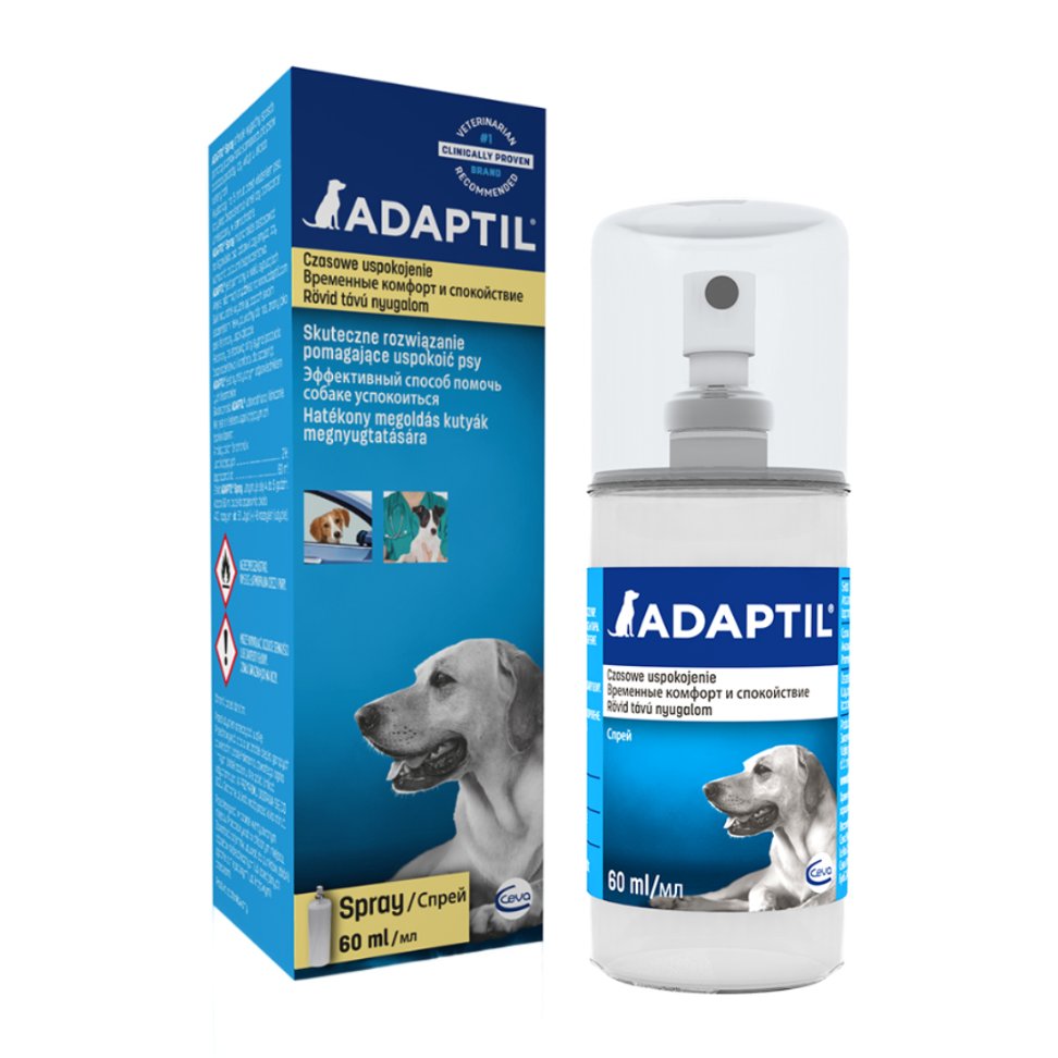 ADAPTIL Adaptil Spray feromony uspokajające dla PSA 60ml ADAPTIL