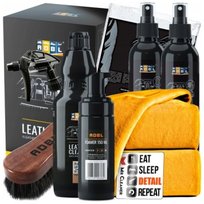 ADBL Leather Kit Box zestaw do czyszczenia i pielegnacji skóry w aucie Inna marka