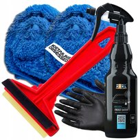 Adbl Odmrażacz Do Szyb Frost Eater Do -60C + Skrobaczka Do Szyb Mosiężna