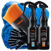 ADBL Zestaw Do Czyszczenia Tworzyw Kokpitu Oraz Tapicerki Z Pędzelkiem