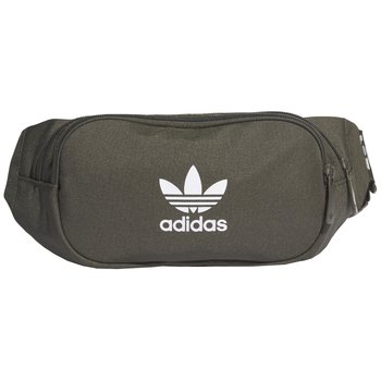 Adidas Adicolor Branded Webbing Waist Bag Hd7168, Zielone Saszetka, Pojemność: 2,25 L - Adidas