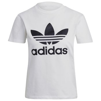 adidas Adicolor Classics Trefoil Tee GN2899, Kobieta, T-shirt kompresyjny, Biały - Adidas