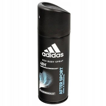 Adidas, After Sport 48H, Dezodorant spray męski, 150 ml - Adidas